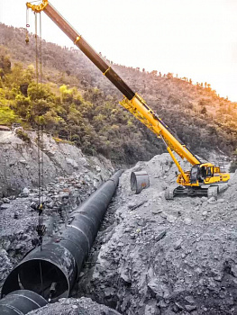 Телескопический гусеничный кран XCMG XGC40T